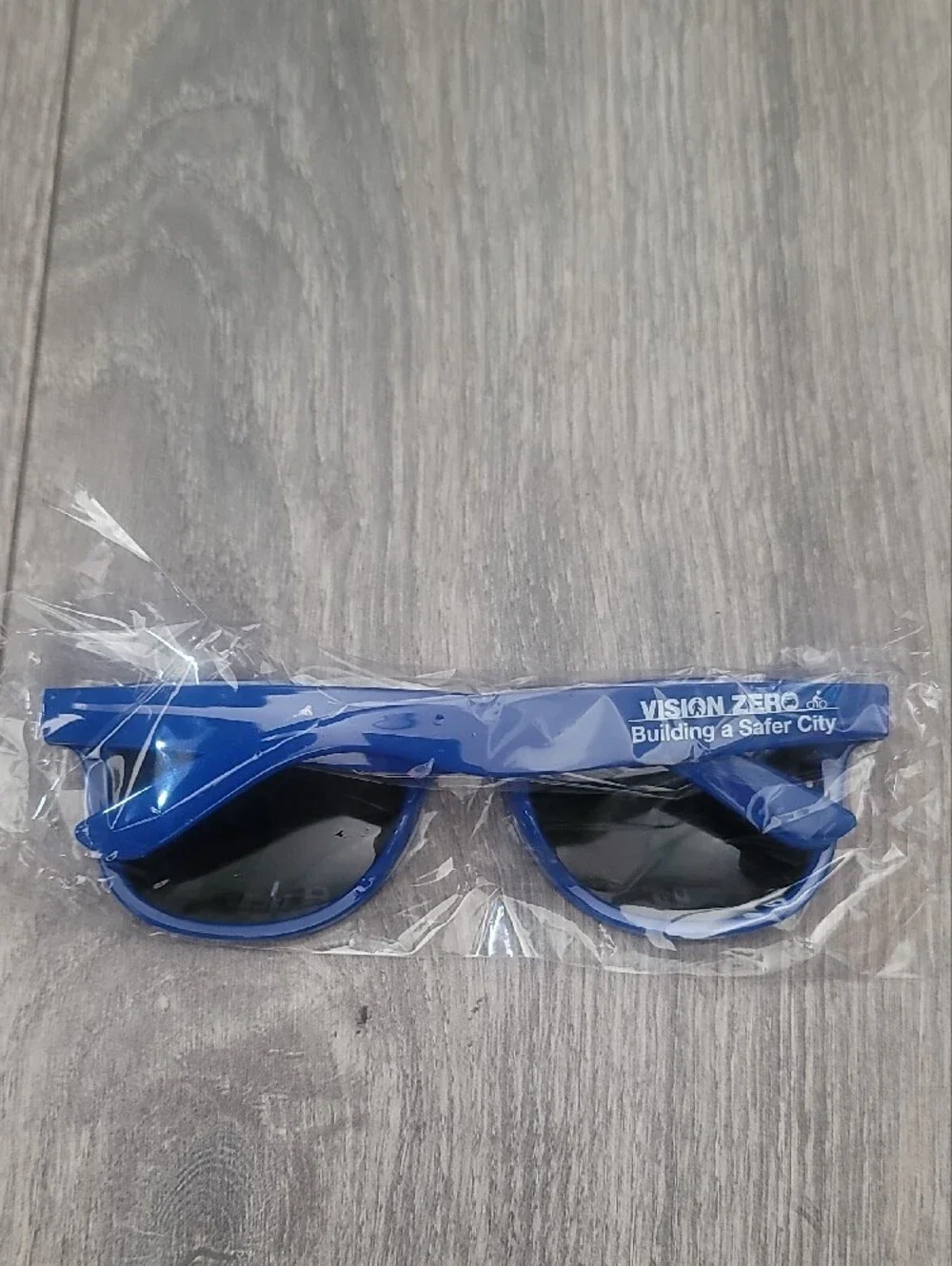 Blue and Black Wayfarer Sunglasses - UV400